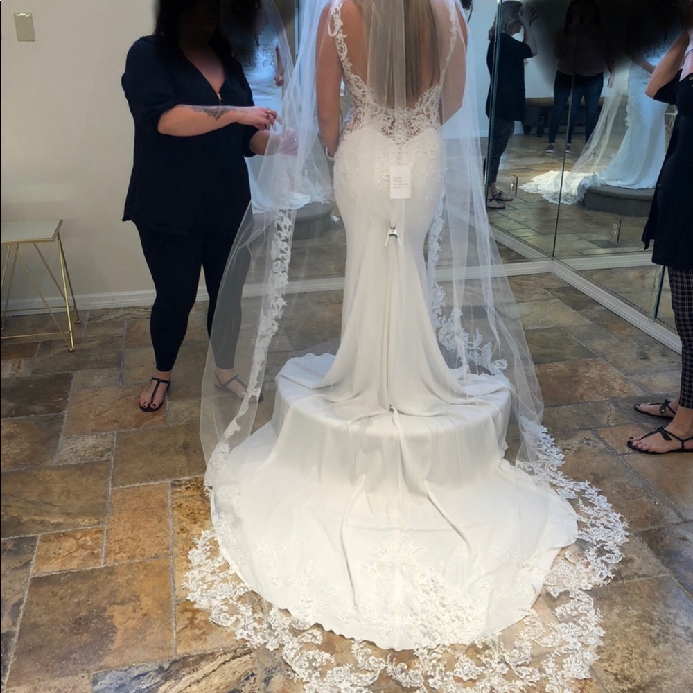Cathedral Length Hand Sewn Bridal/Wedding Veil
